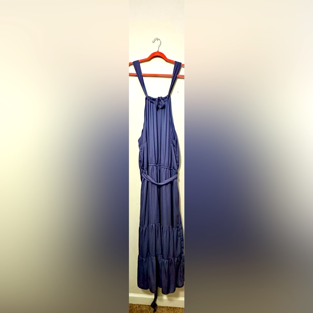 Halter tie formal dress